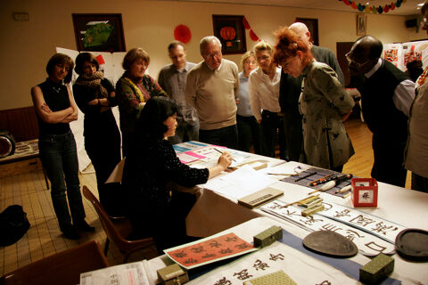 Découverte de la calligraphie chinoise et du pliage 0 75016 Paris