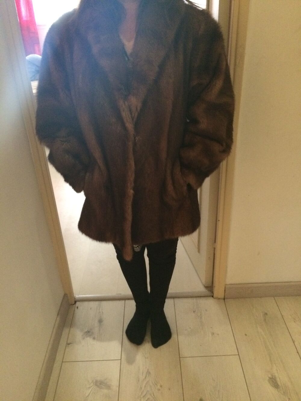 vends veste en vison Vêtements