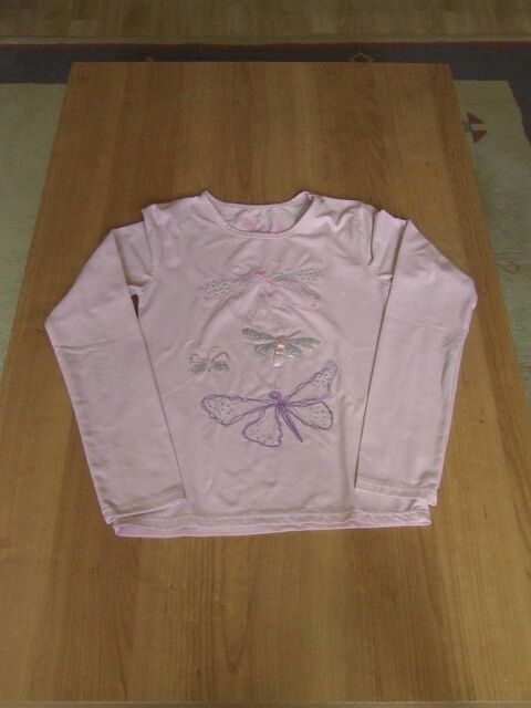 Tee-shirt manches longues, Fille, Rose, 14 ans, TBE 4 Bagnolet (93)