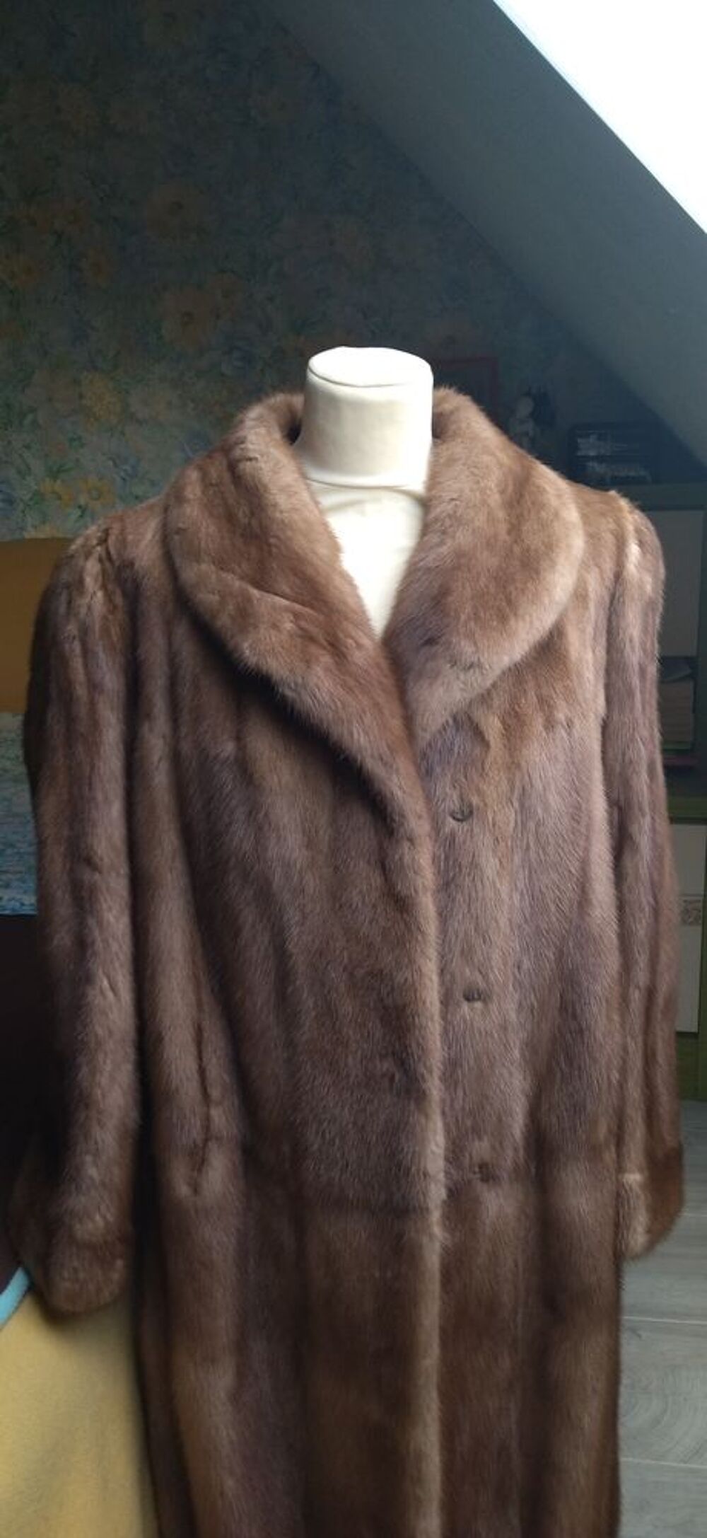 Manteau de vrai Vison taille 42 Vêtements