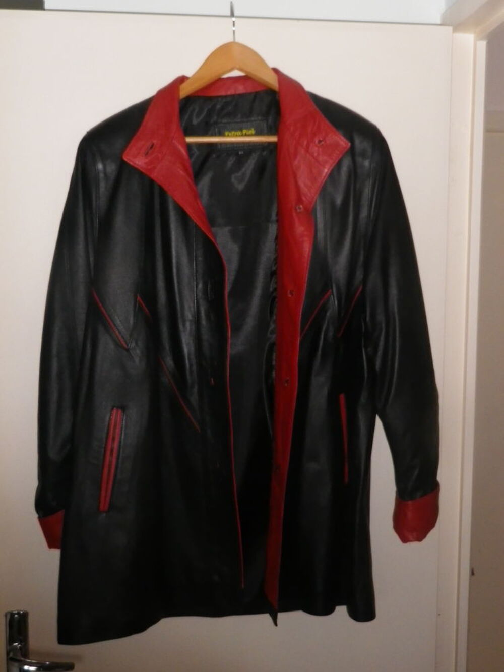 VESTE CUIR Vêtements