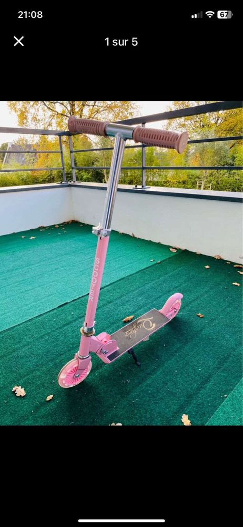 trottinette 3-6 ans fille Jeux / jouets