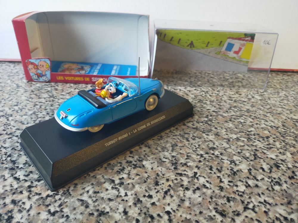 miniature Turbot-Rhino de Spirou et Fantasio

