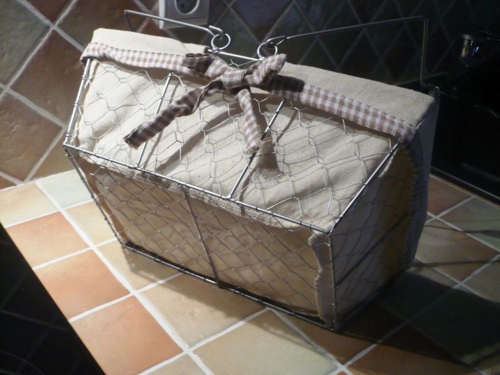 Panier vintage Décoration