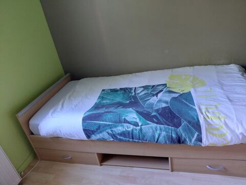 Lit complet avec matelas et rangements Clisson (44)