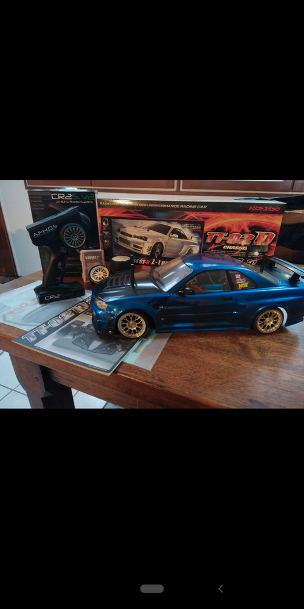 Nissan Skyline R34 GTR RC tamiya Sports