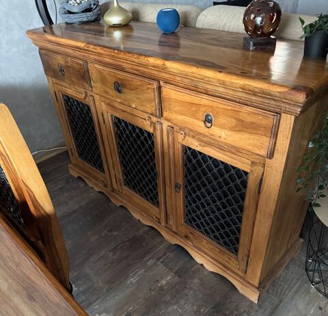 buffet bois sheesham 190 Saint-Laurent-du-Var (06)