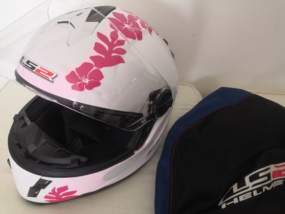 CASQUE GIRLY NEUF AVEC HOUSSE TAILLE L Sports