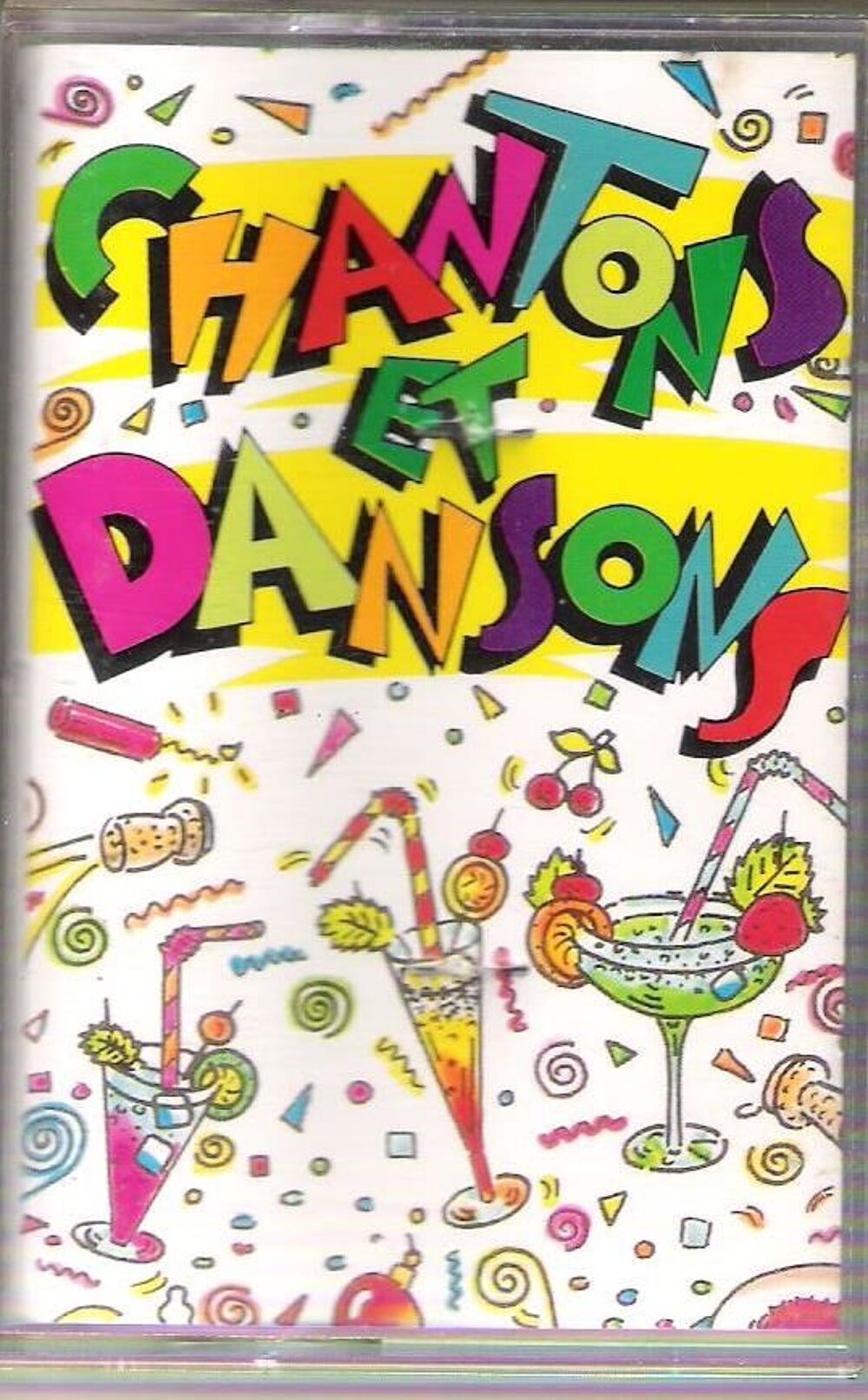 Cassette K7 audio 'Chantons et dansons' CD et vinyles
