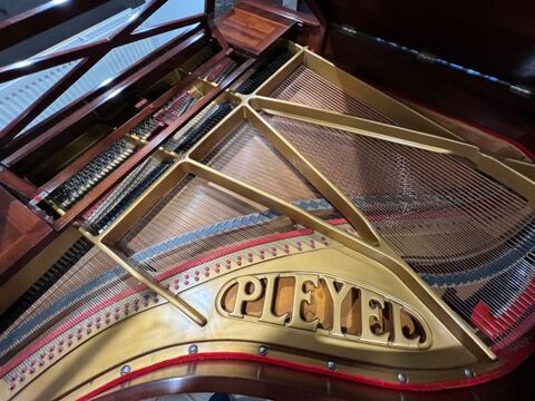   Magnifique Piano Pleyel 1/4 de queue type F, 1,64m style art 