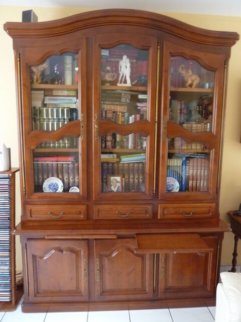 Blibliothque, Vaisselier en merisier massif, TBE 300 Romainville (93)