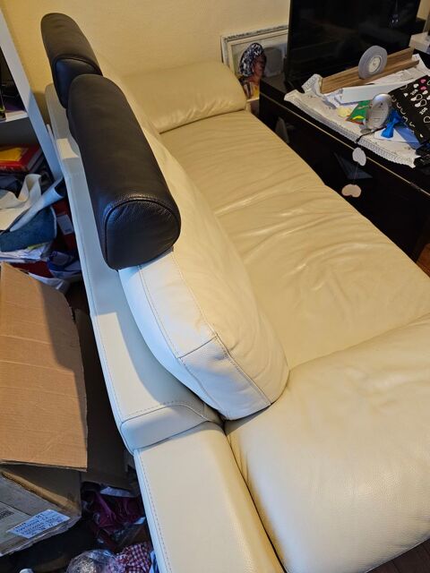 Canap  crozatier crme 3places 360 vreux (27)