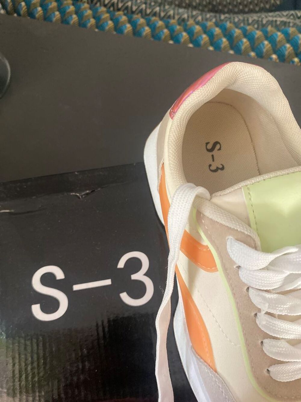 Tennis bicolores Chaussures