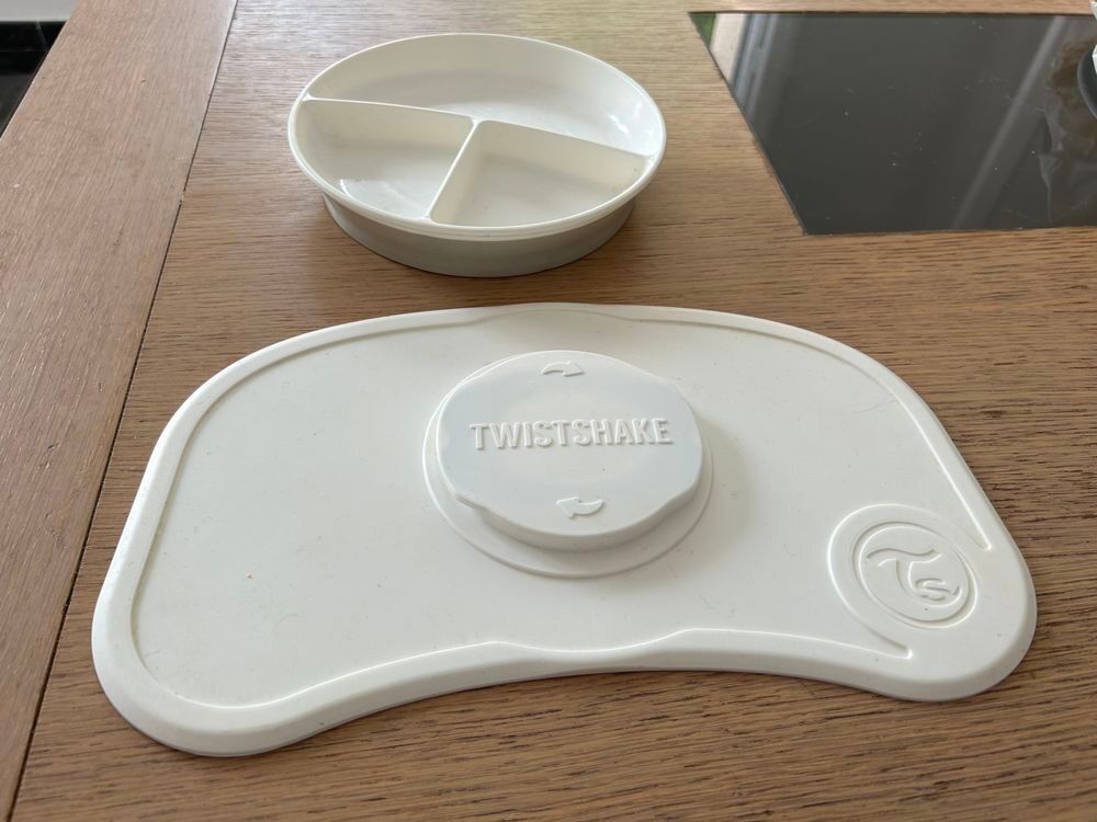 Assiette Twistshake Blanc Puériculture
