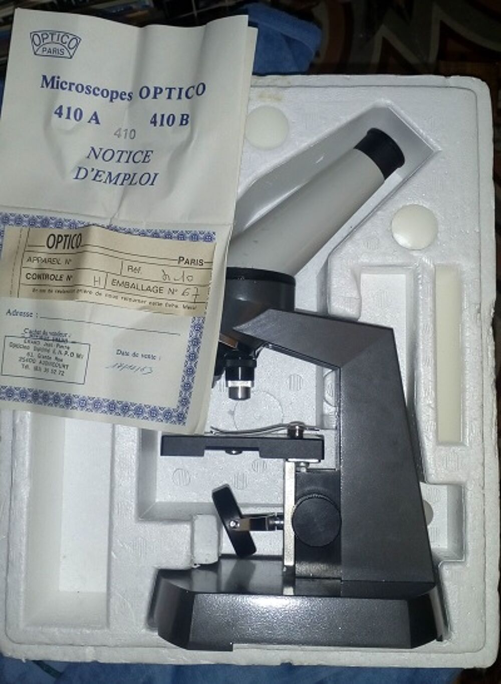 Microscope OPTICO 410 