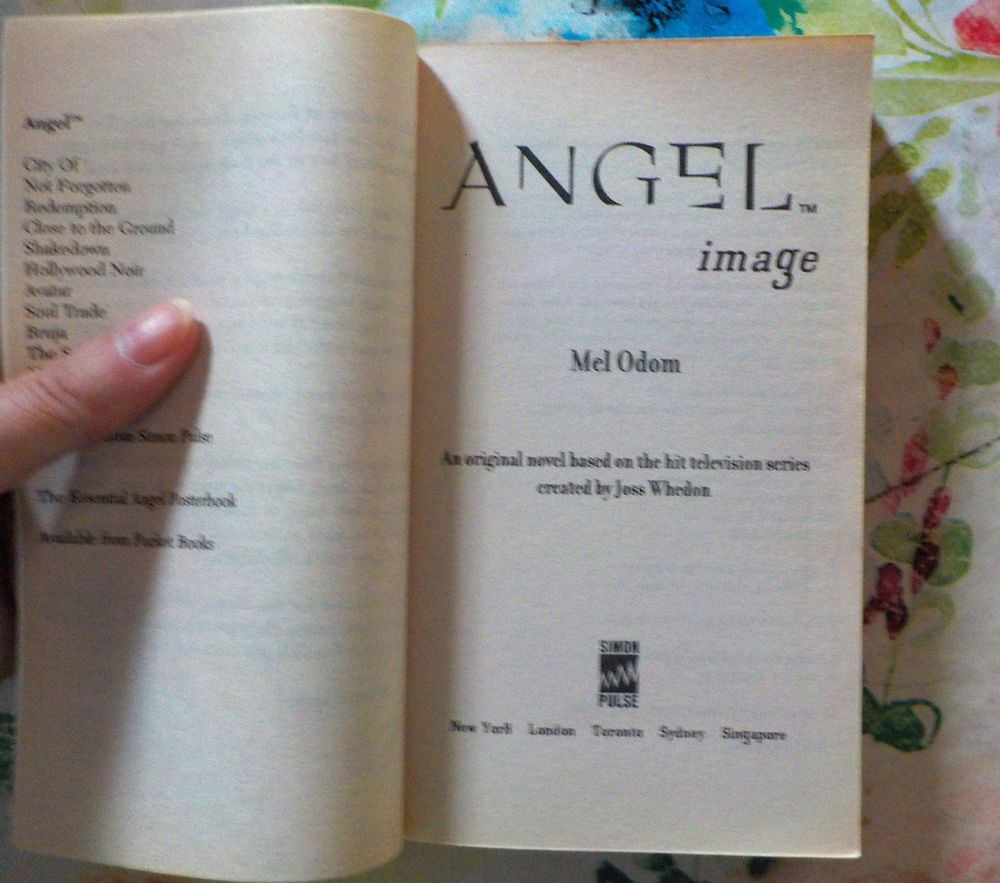 ANGEL - IMAGE de Mel ODOM livre en ANGLAIS Livres et BD
