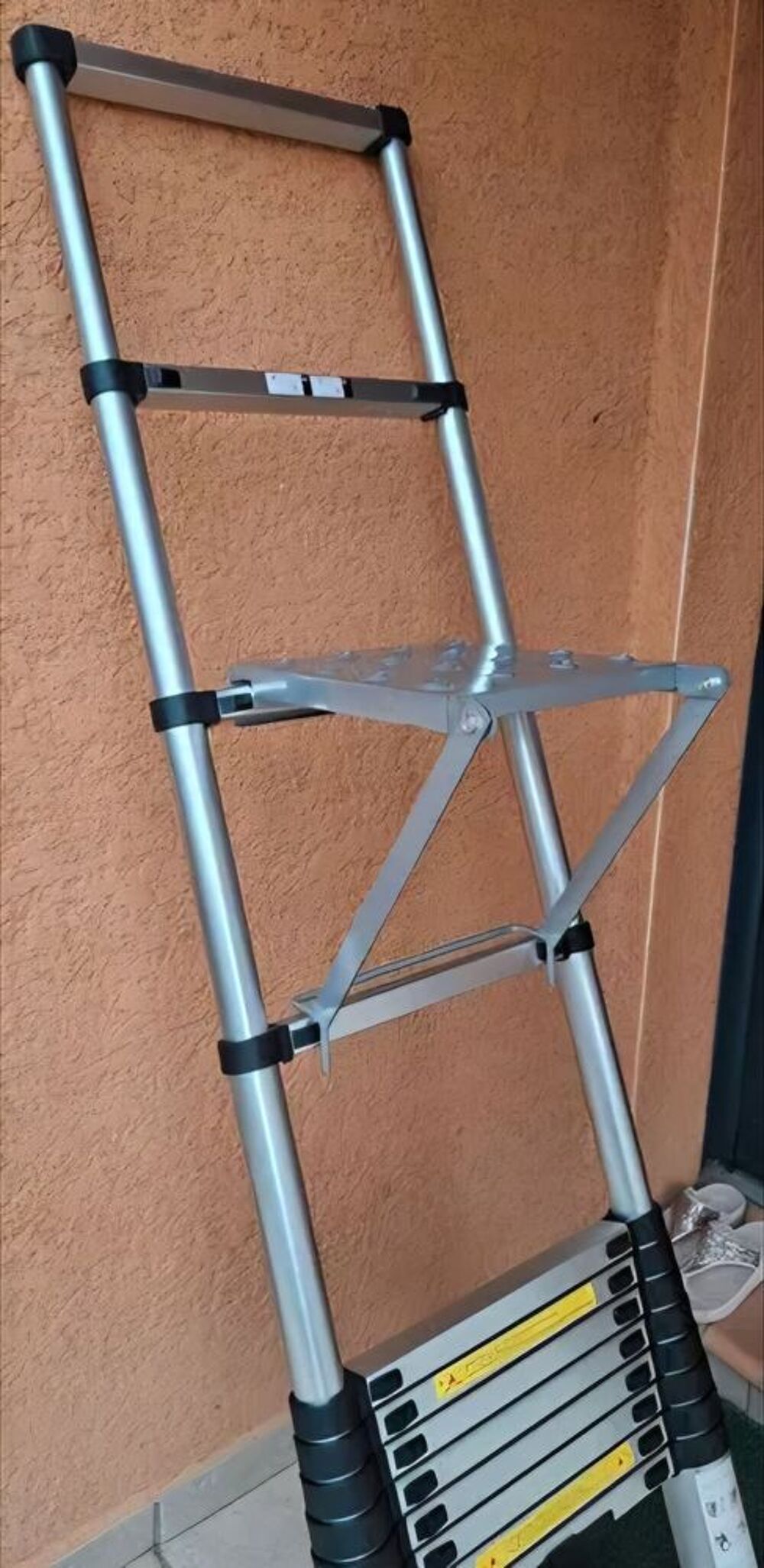 Plate-forme de travail en acier galvanis&eacute; pour &eacute;chelle Bricolage