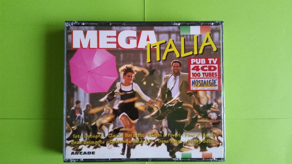 MEGA ITALIA CD CD et vinyles