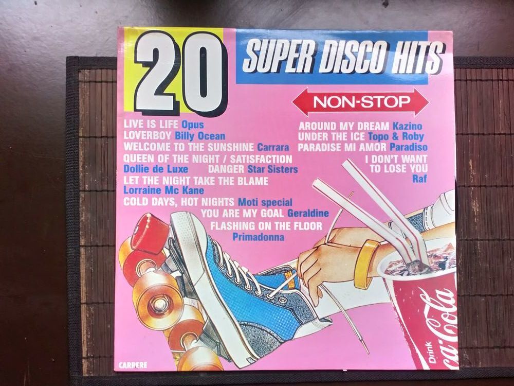 ANCIEN COMPIL DISCO CD et vinyles