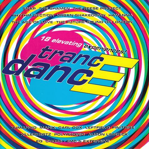 CD  Trance Dance   -   Compilation 5 Antony (92)