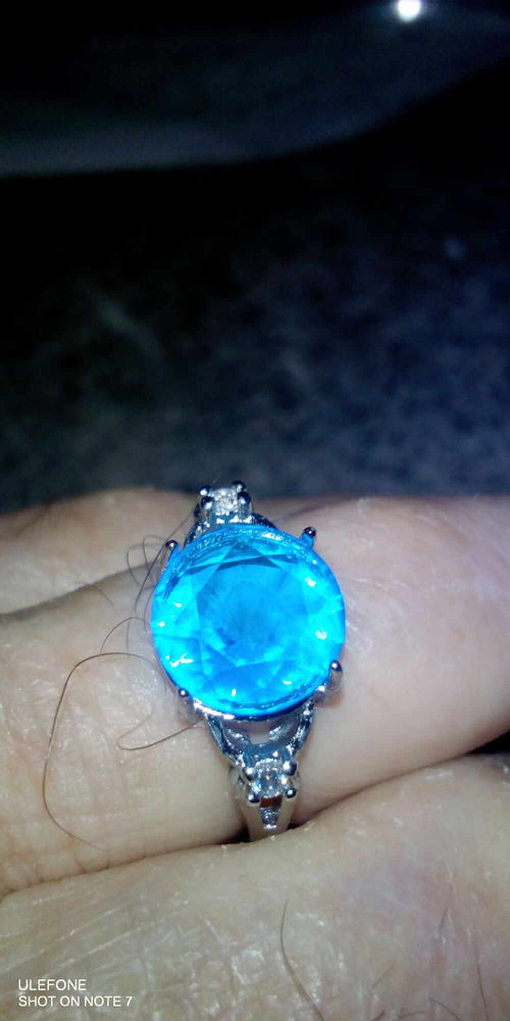 bague argent 925 topaze Bijoux et montres