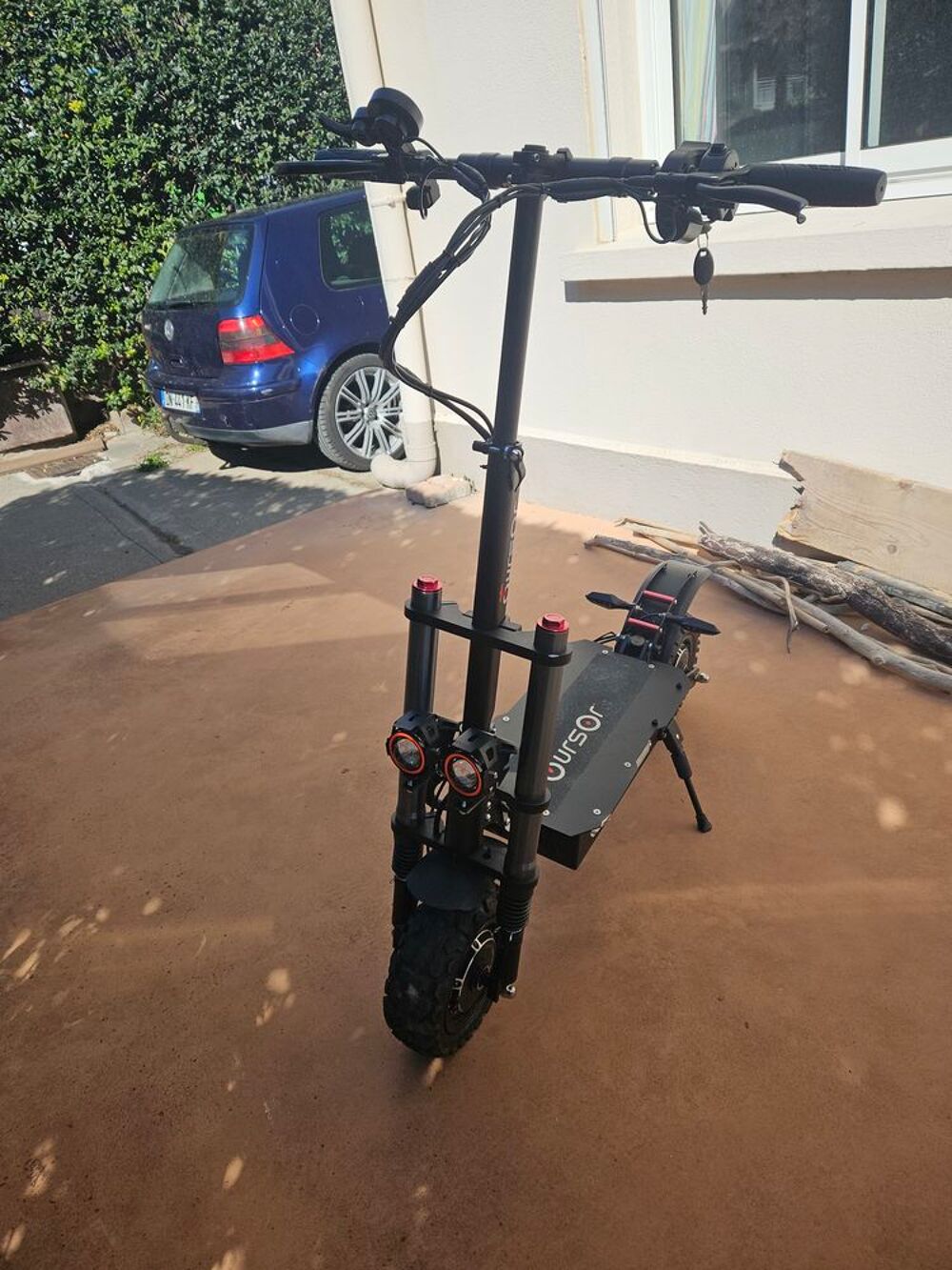 Trottinette toursor boyueda 6000w dual motor avec 50km Vélos