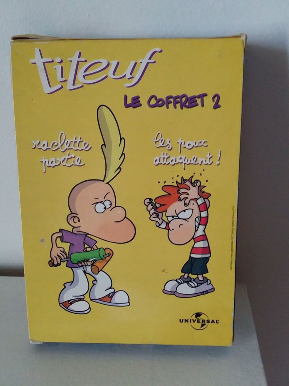 TITEUF COFFRET DVD et blu-ray