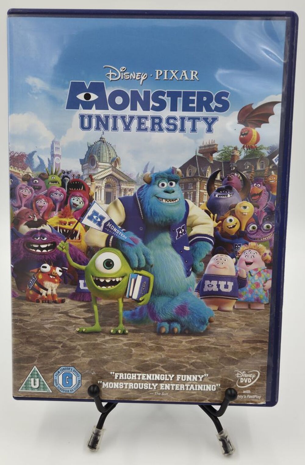Film DVD Disney Pixar Monsters University en boite DVD et blu-ray