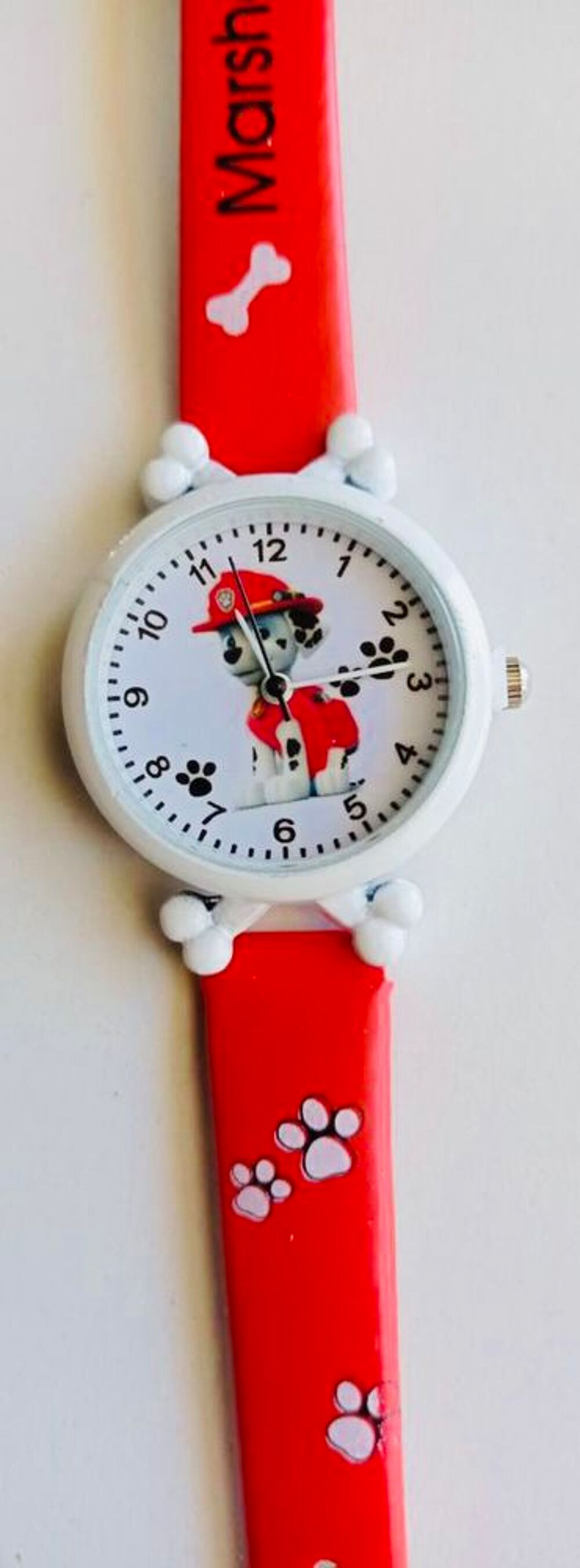 Montre enfant Pat Patrouille Rouge Marcus Bijoux et montres
