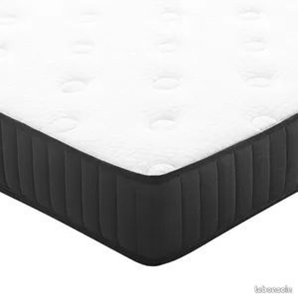 Matelas mousse 140x190 cm DOTINO &eacute;p.20cm Meubles