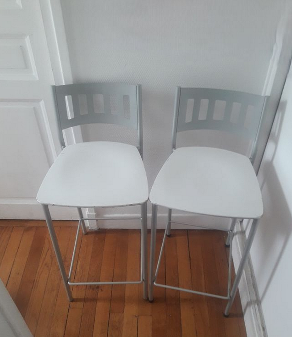 Lot de 2 chaises de bar Meubles
