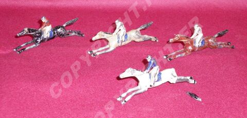 J.A. JOST J.A.J PARIS STEEPLE CHASE 4 CHEVAUX 1920 75 Sergines (89)