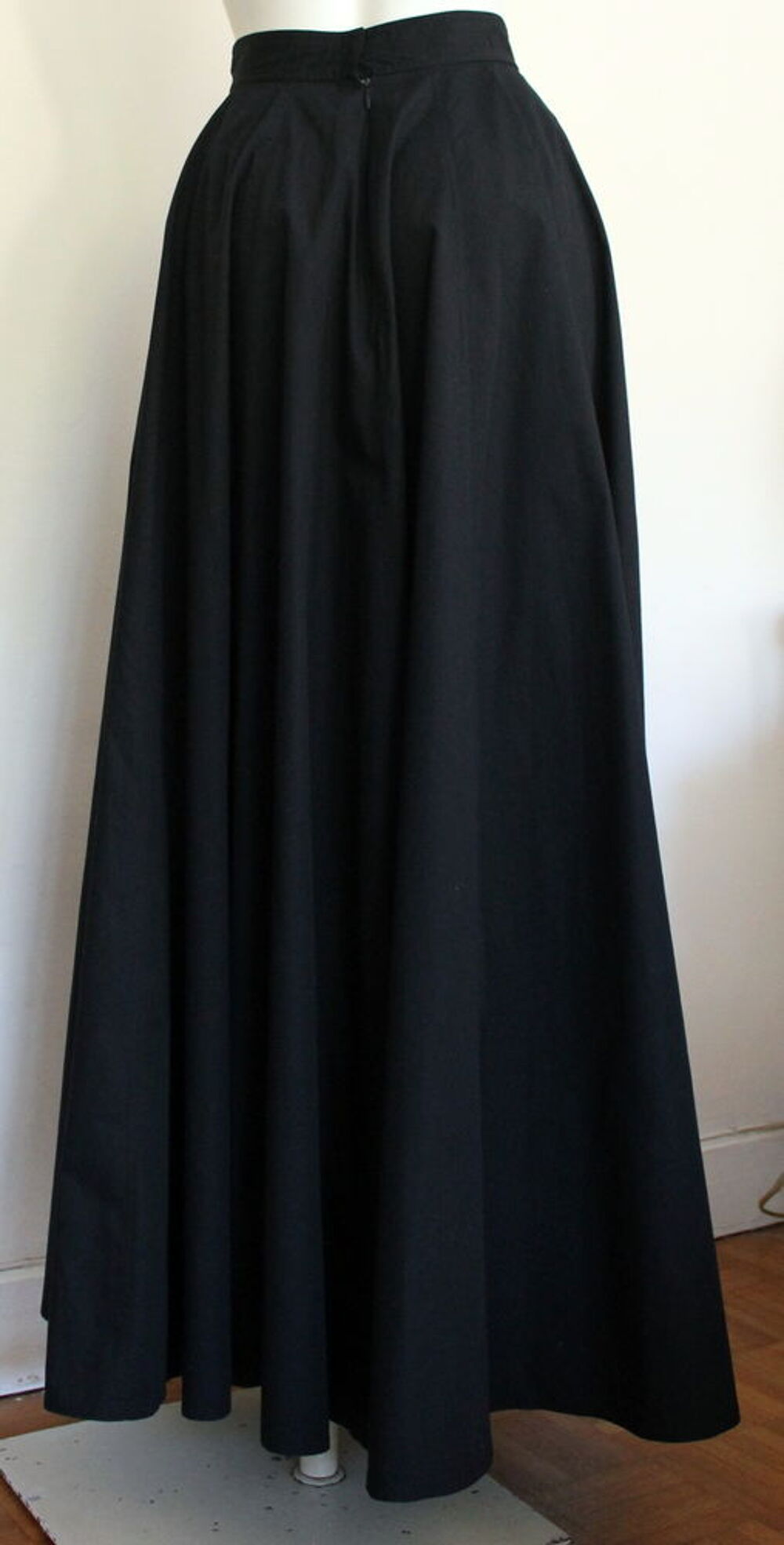 Jupe longue noire FRANCK SORBIER T.36 FR Vtements