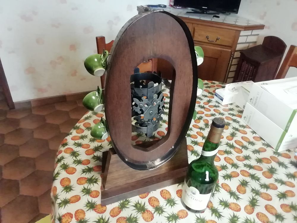 Service &agrave; liqueur rustique f&ecirc;te des p&egrave;res Cuisine