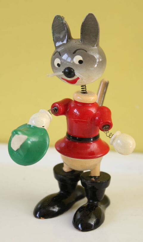 Figurine en bois Bobble Head GOULA Made in Spain Chat Bott� 35 Issy-les-Moulineaux (92)