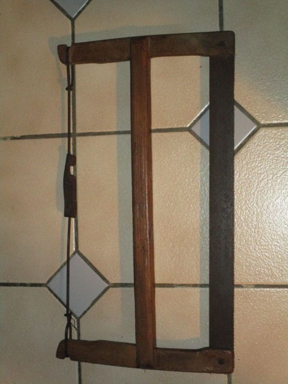 VIEILLE SCIE DE BUCHERON Bricolage