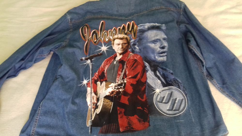 Chemise en jean's coocker's johnny hallyday Vêtements