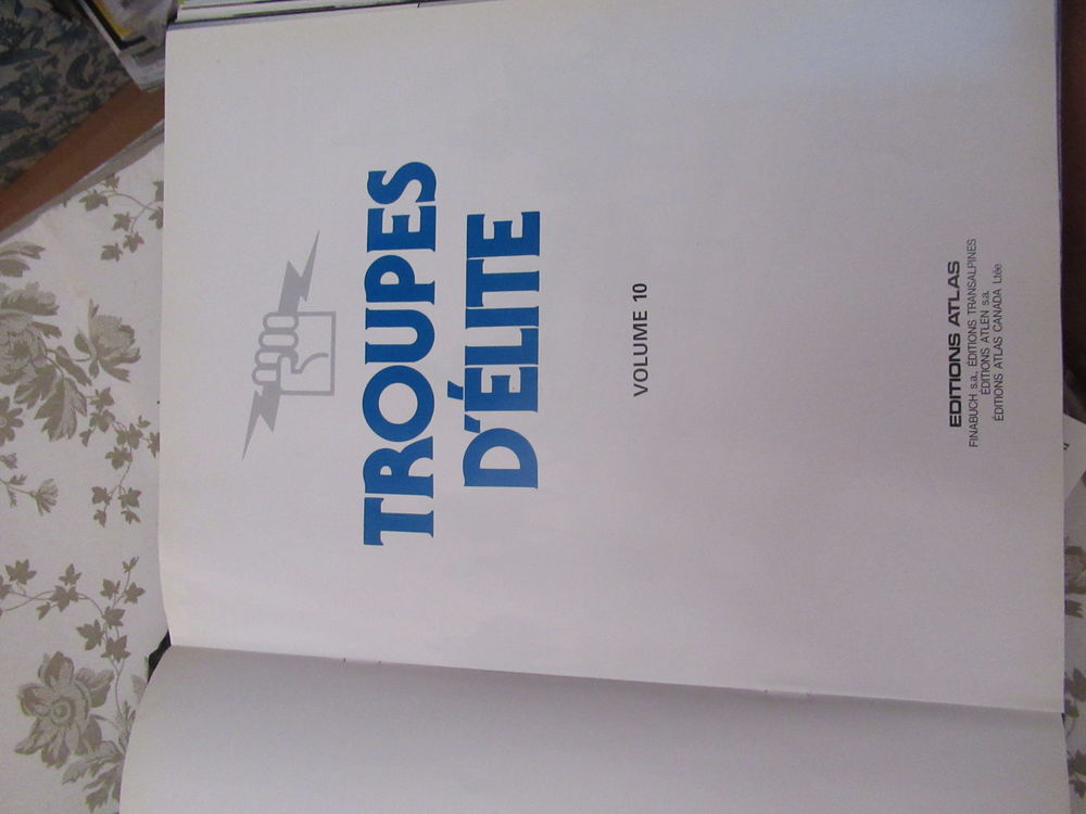 TROUPE D'ELITES EDITION ATLAS Livres et BD