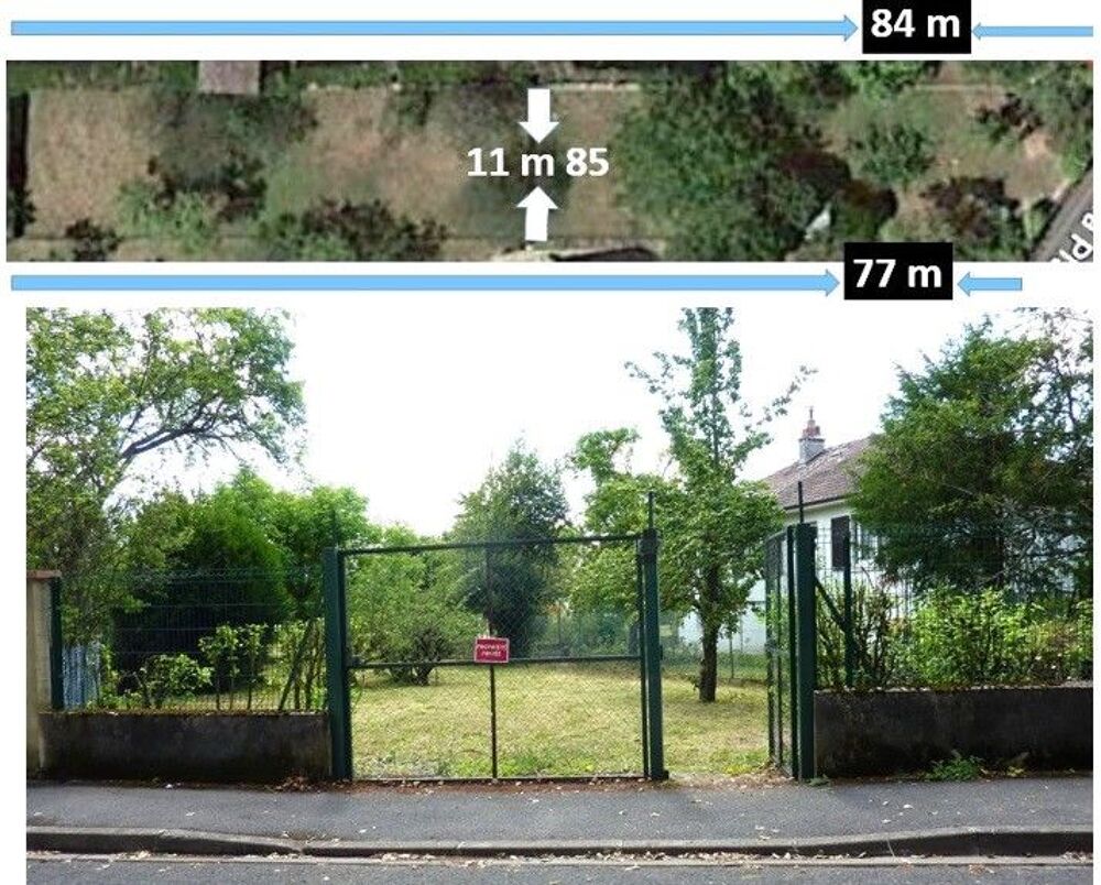 Vente Terrain TERRAIN CONSTRUCTIBLE 948 m² Le MEE SUR SEINE VILLAGE Le mée-sur-seine