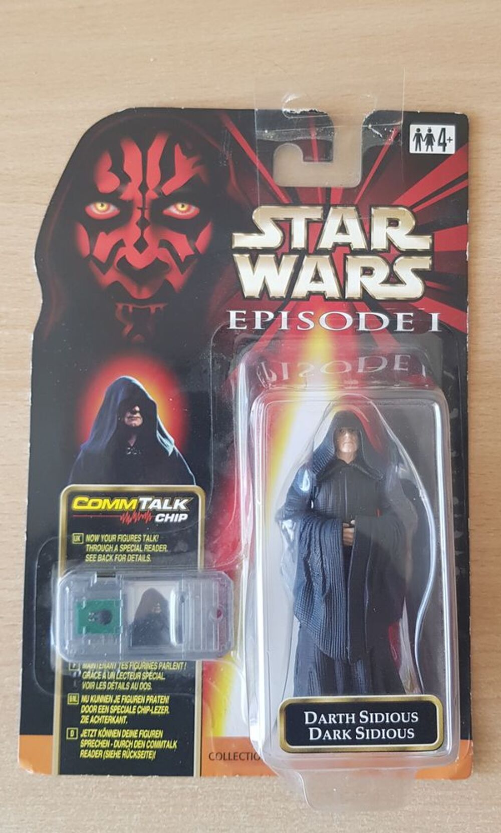 figurine star wars starwars hasbro &eacute;pisode 1 dark sidious 