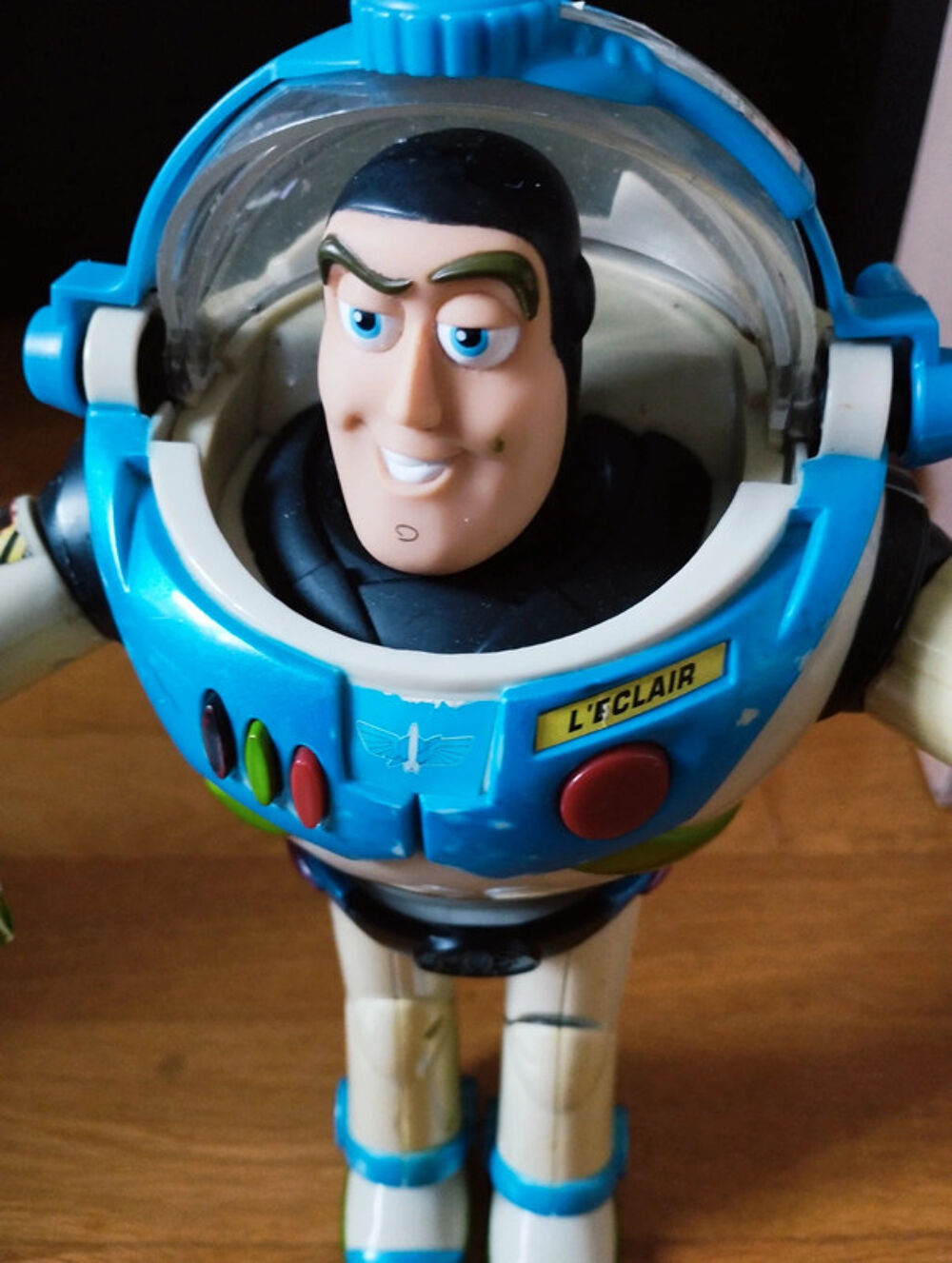 Figurine buzz l'&eacute;clair parlante interactive Disney 2001 coll Jeux / jouets