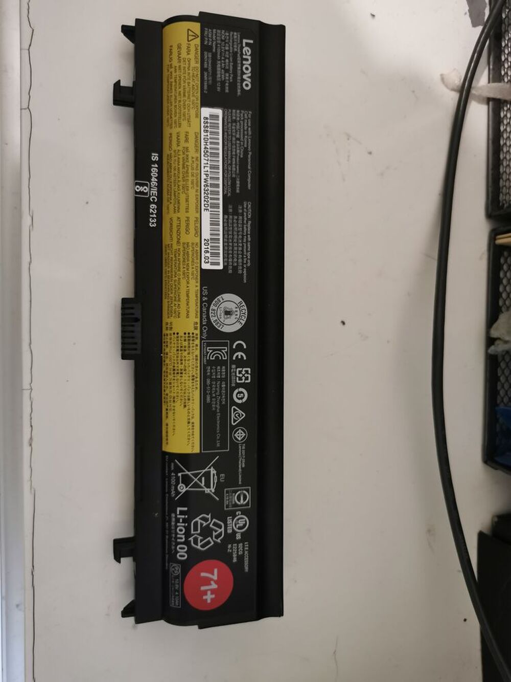 Batterie Lenovo Thinkpad 71+ Matériel informatique