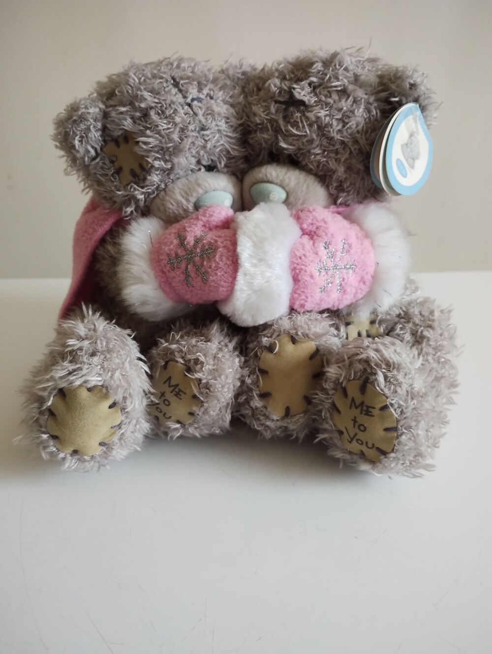 Duo Peluches "Me to You" avec &Eacute;tiquette 