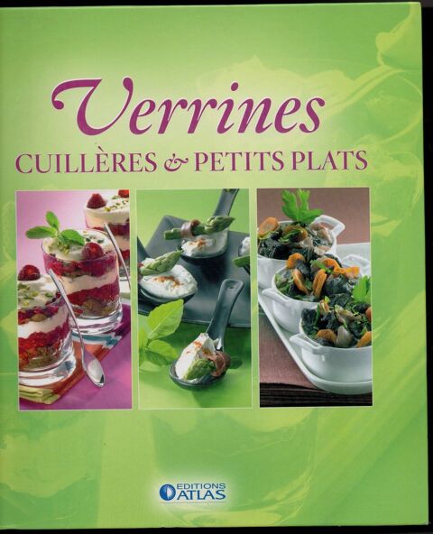 Classeur Verrine: Cuillère et petits plats - Editions Atlas 5 Cabestany (66)