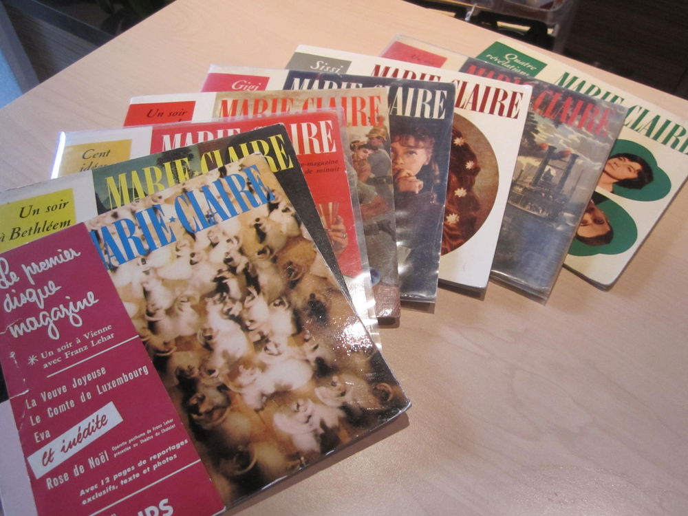 VINYLES MARIE CLAIRE 
CD et vinyles