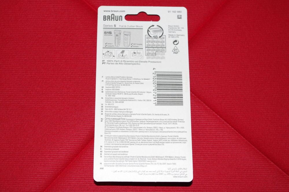 Pour Rasoir BRAUN
Electroménager
