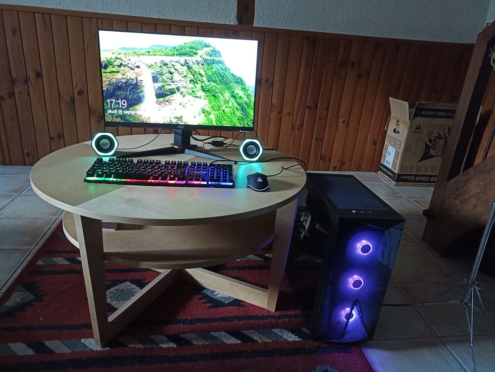 Ordinateur tour complet pour jeu ou bureautique Matériel informatique