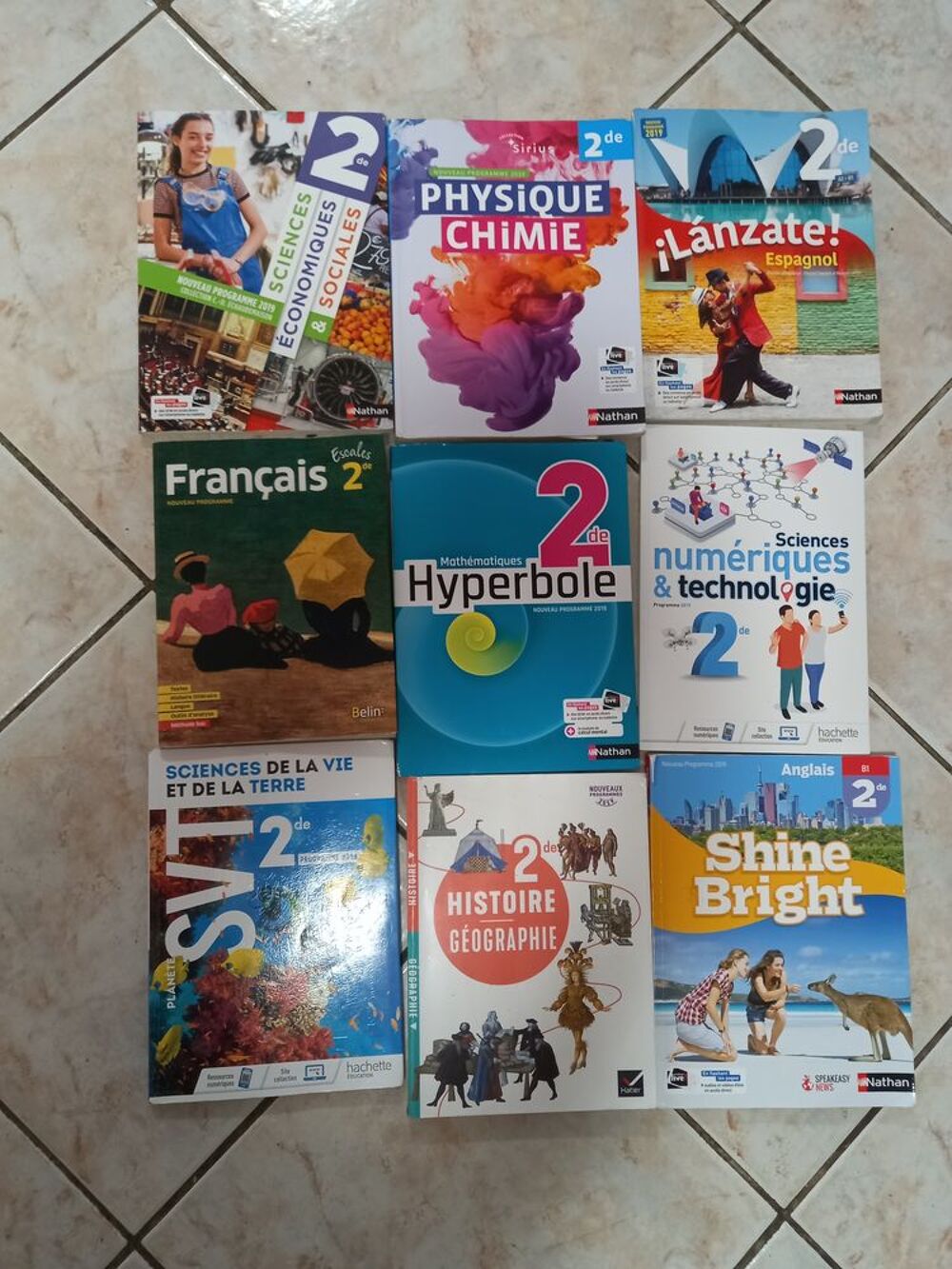 de livres scolaires seconde g&eacute;n&eacute;rale Livres et BD
