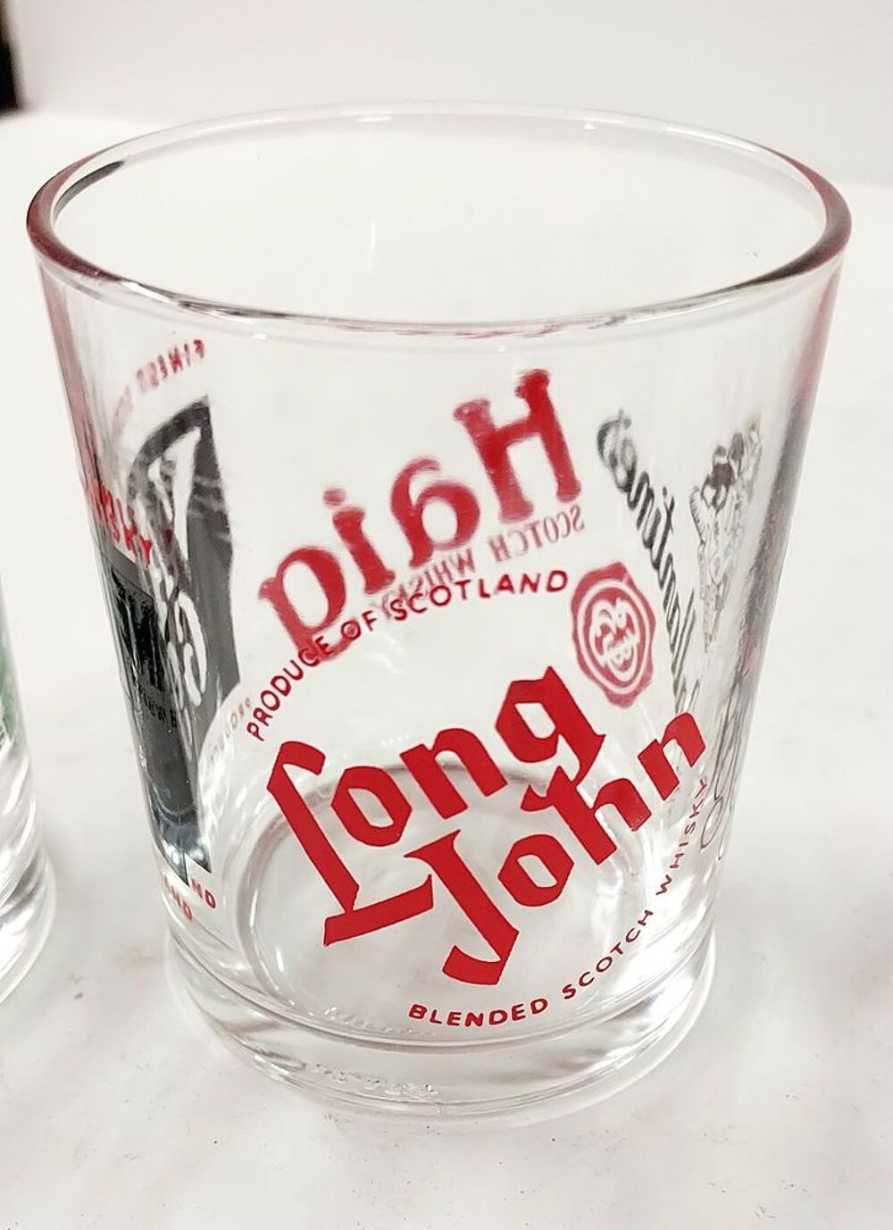 Lot de 4 verres &agrave; whisky ou ap&eacute;ritif Décoration