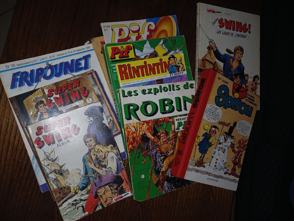 lot de 18 BD collection grand format Livres et BD